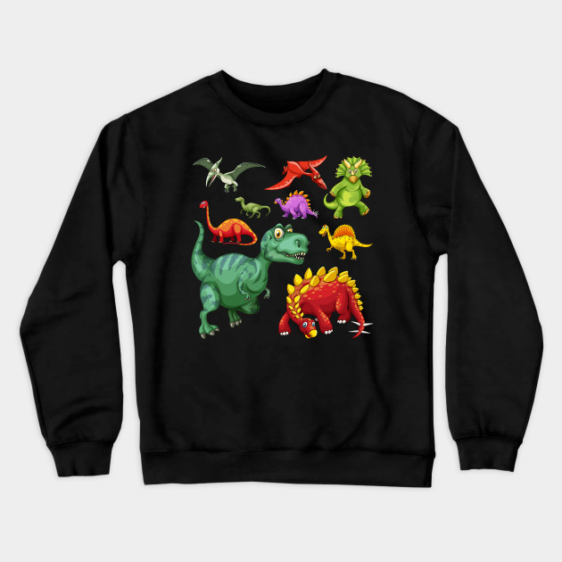 Assorted Illustrated Dinosaurs